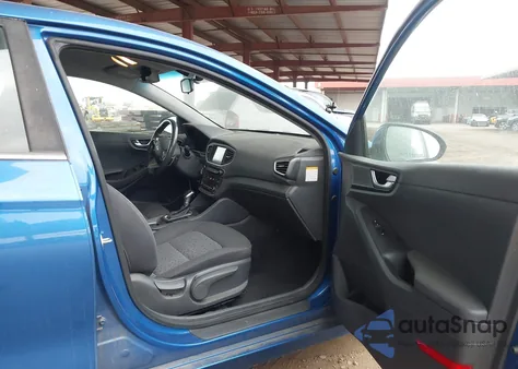 2018 Hyundai Ioniq Hybrid Sel from USA, damaged, VIN KMHC75LC0JU072916